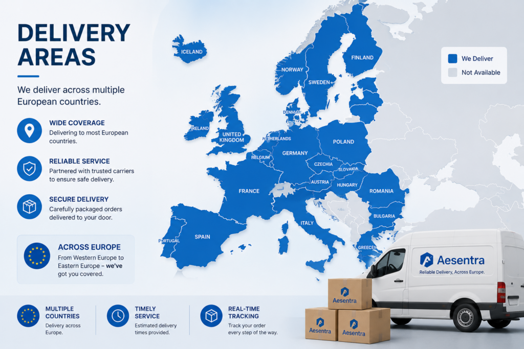 Delivery Areas